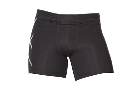 2XU Men's 1/2 Compression Short - MA4508B (BLK/SIL)