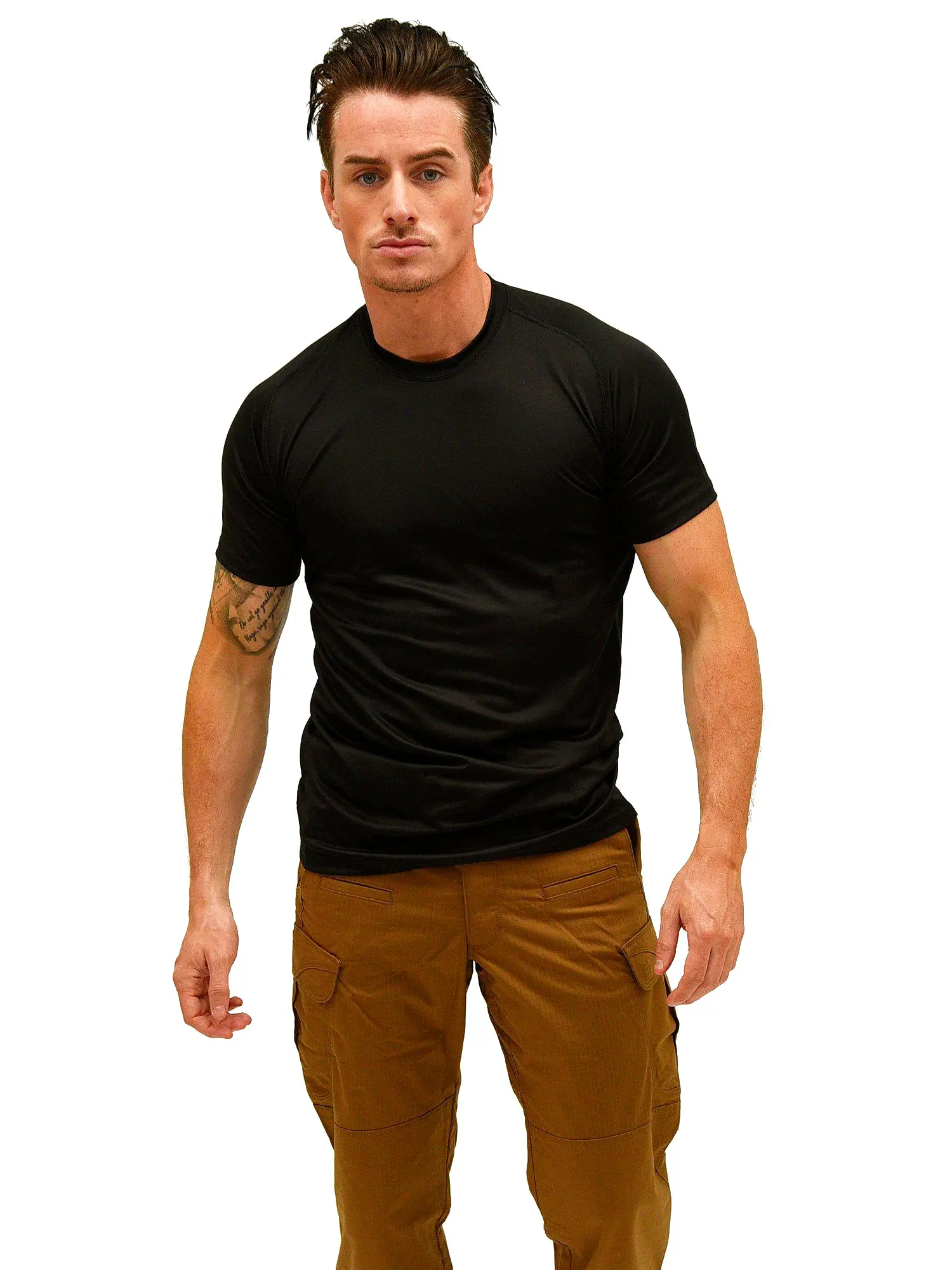 5.11 Tactical Loose Fit Crew Short Sleeve - Black