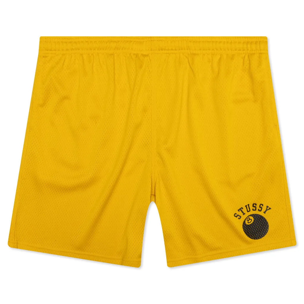 8-Ball Mesh Short - Gold