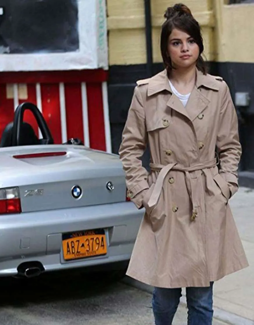 A Rainy Day In New York Selena Gomez Coat | Ujackets.com