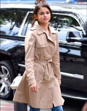 A Rainy Day In New York Selena Gomez Coat | Ujackets.com