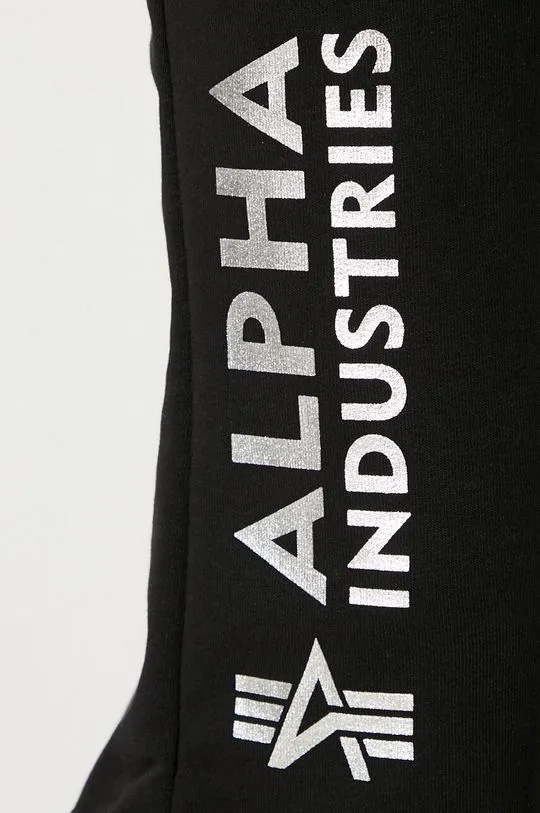 Alpha Industries shorts Basic men's black color