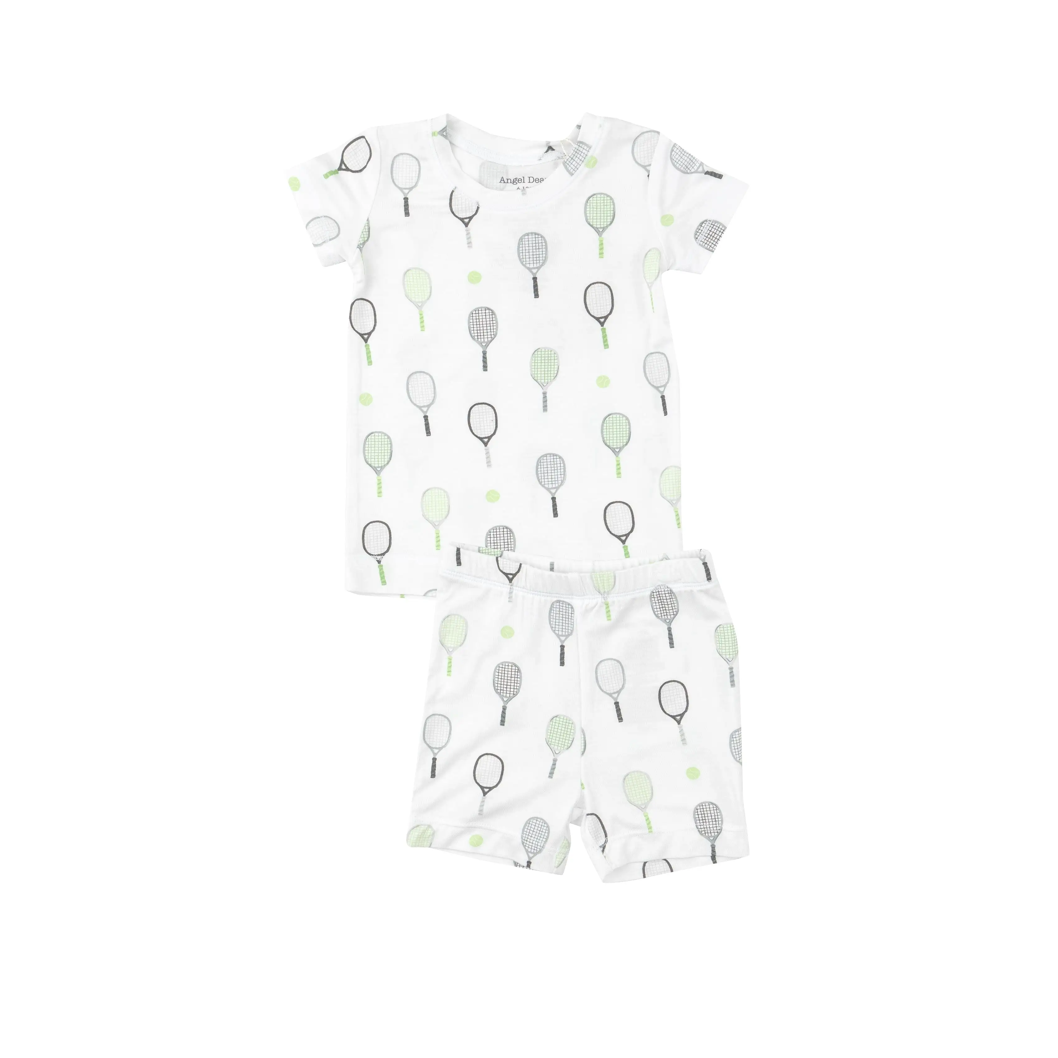 Angel Dear - Tennis Green Short Loungewear Set