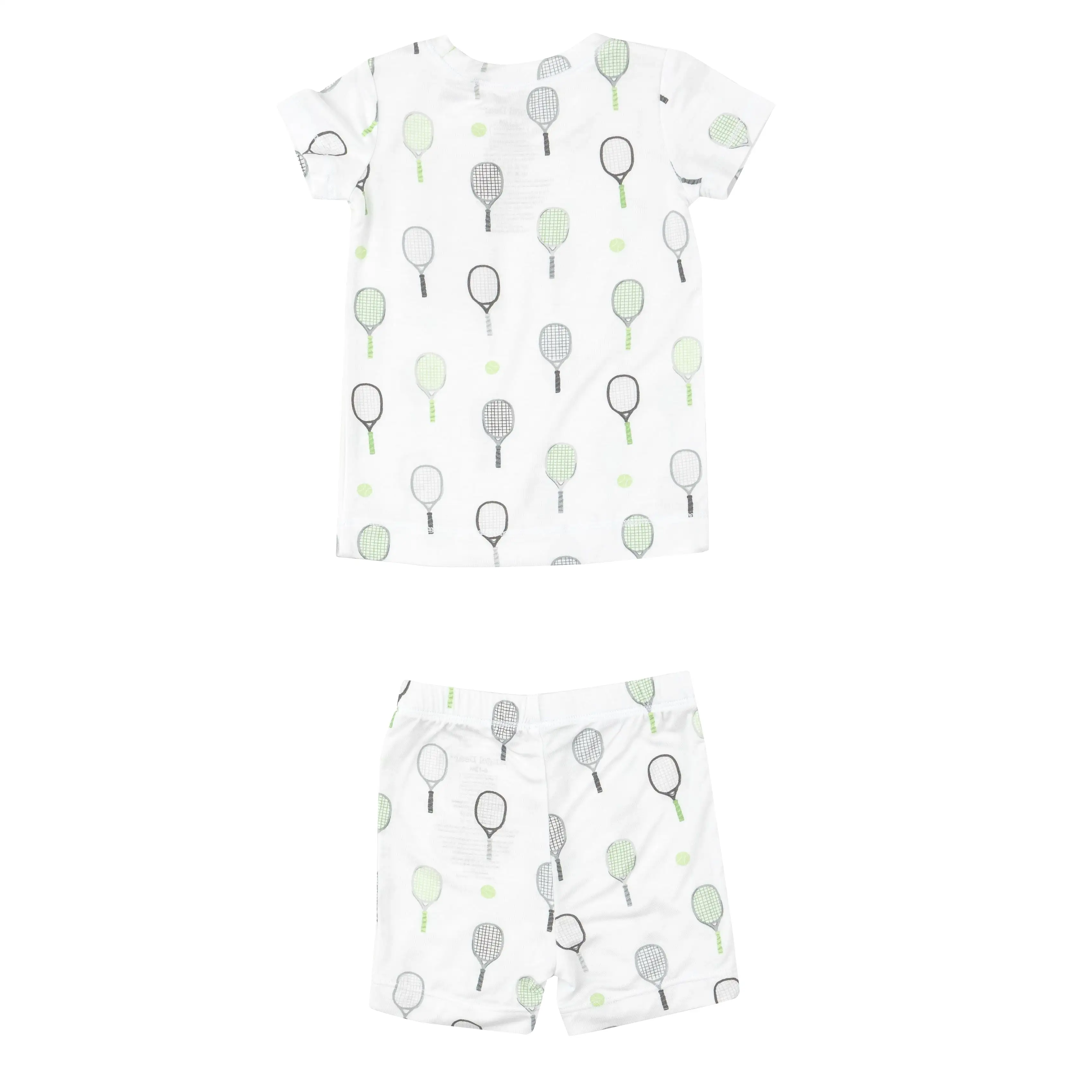 Angel Dear - Tennis Green Short Loungewear Set