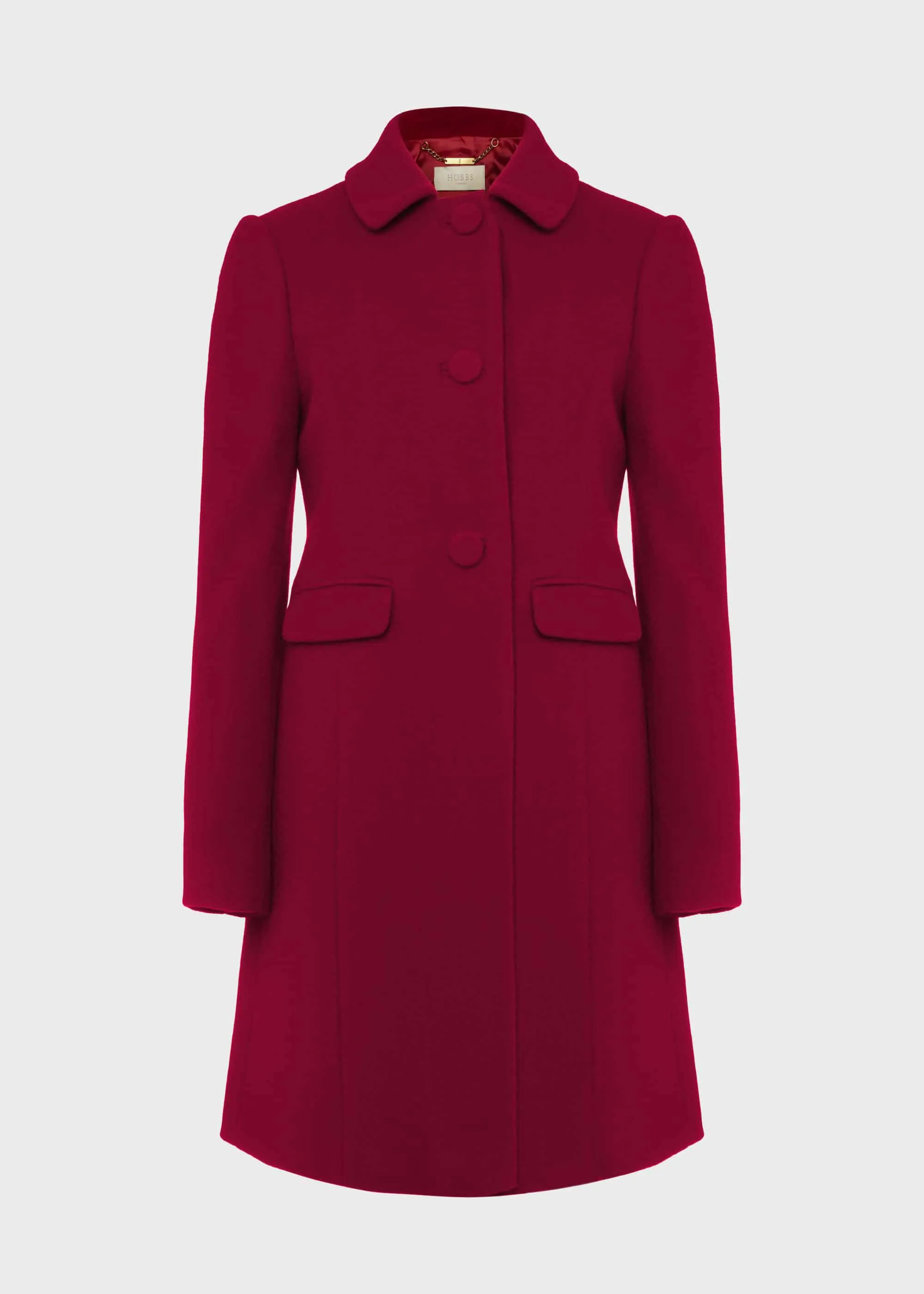 Anita Wool Blend A Line Coat 