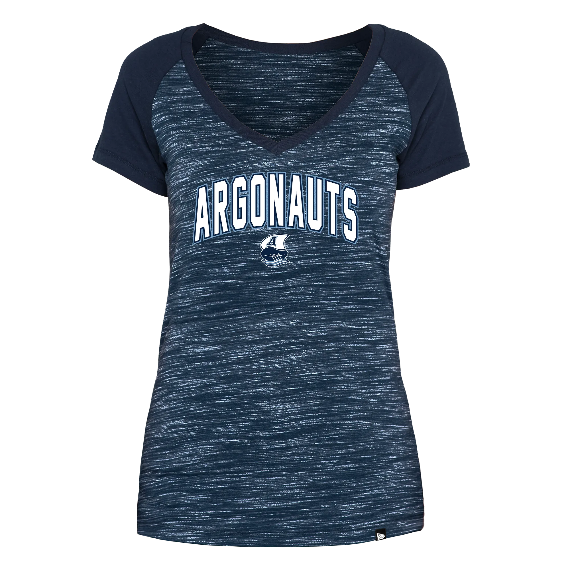 Argos New Era Women's Fan Boat Logo Space Dye Tee