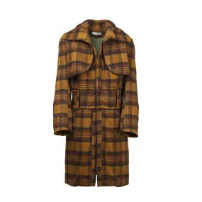 ATHANASIOU Checkered Wool Coat