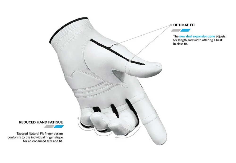 Bionic Golf Men's StableGrip 2.0 Glove - Gray