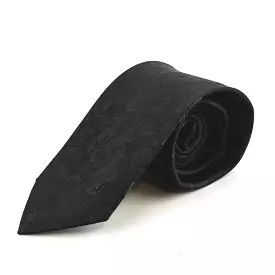 Black Satin Tie