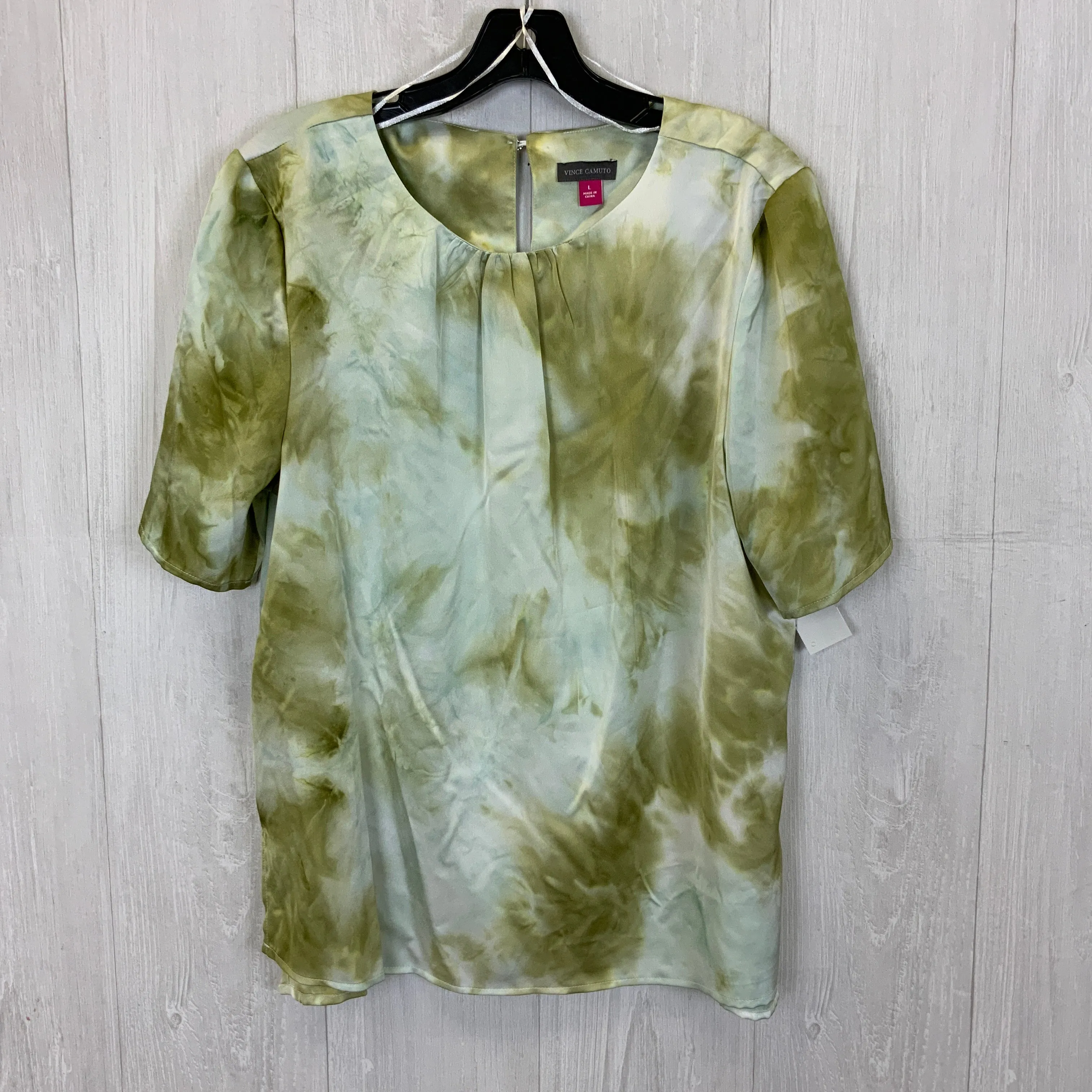 Blouse Short Sleeve By Vince Camuto  Size: L