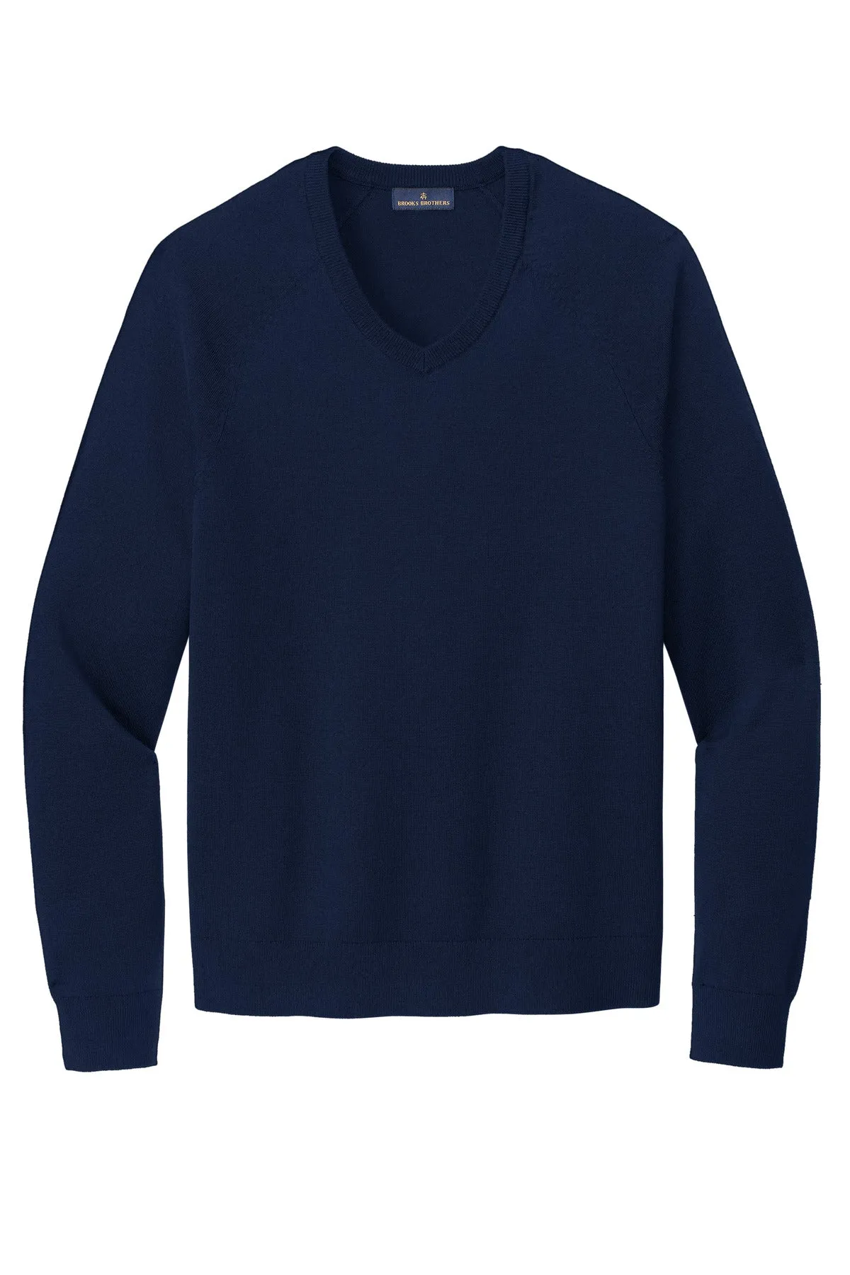 Brooks Brothers Cotton Stretch V-Neck Sweater. BB18400