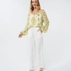 Cannes Boatneck Blouse