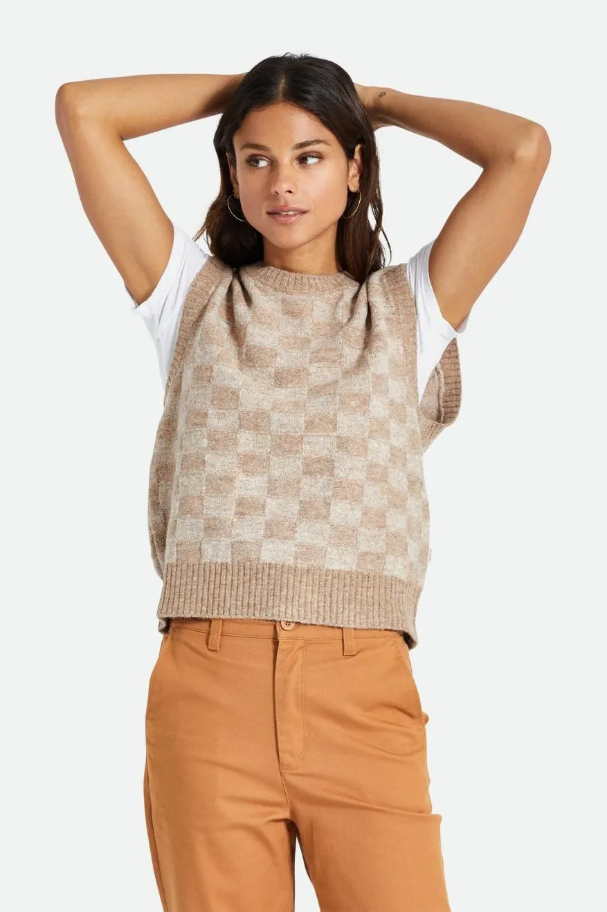 Carmen Sweater Vest - Twig