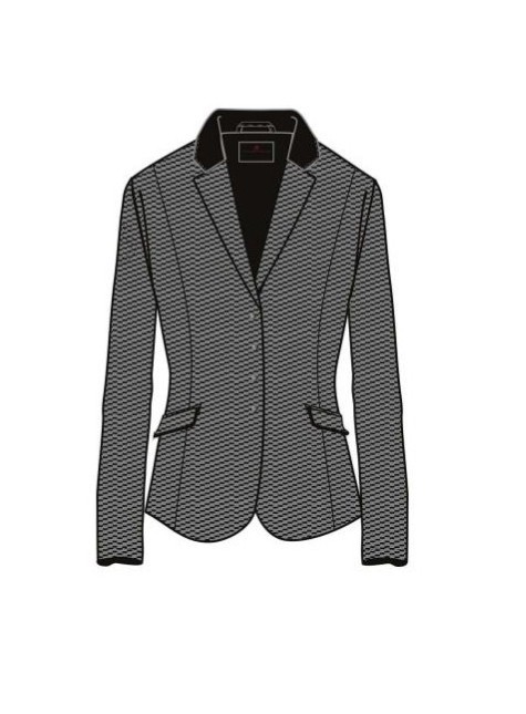 Cavalleria Toscana GP Perforated ladies competition jacket F800