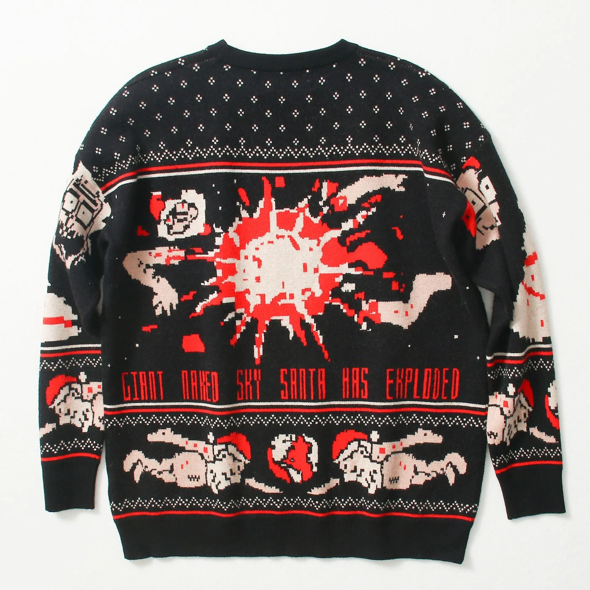 Christmas sweater couple loose jacquard sweater