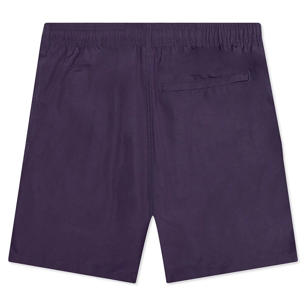 Curly S Water Short - Purple