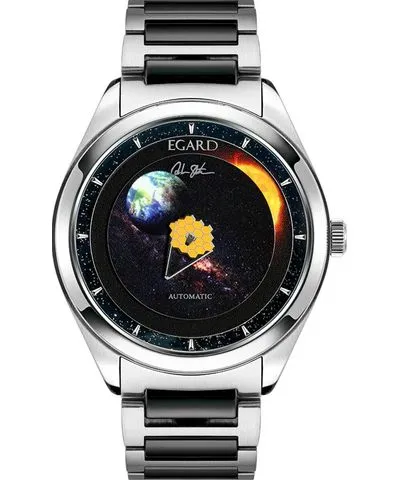 Egard Men's Passages V2 Webb - William Shatner edition Black Dial Watch