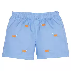 Embroidered Basic Short - Goldfish