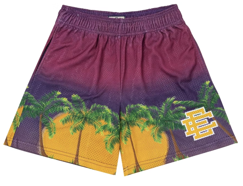 Eric Emanuel EE Basic Short Purple Palm