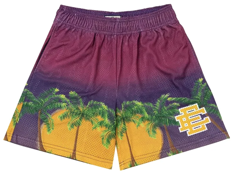 Eric Emanuel EE Basic Short Purple Palm