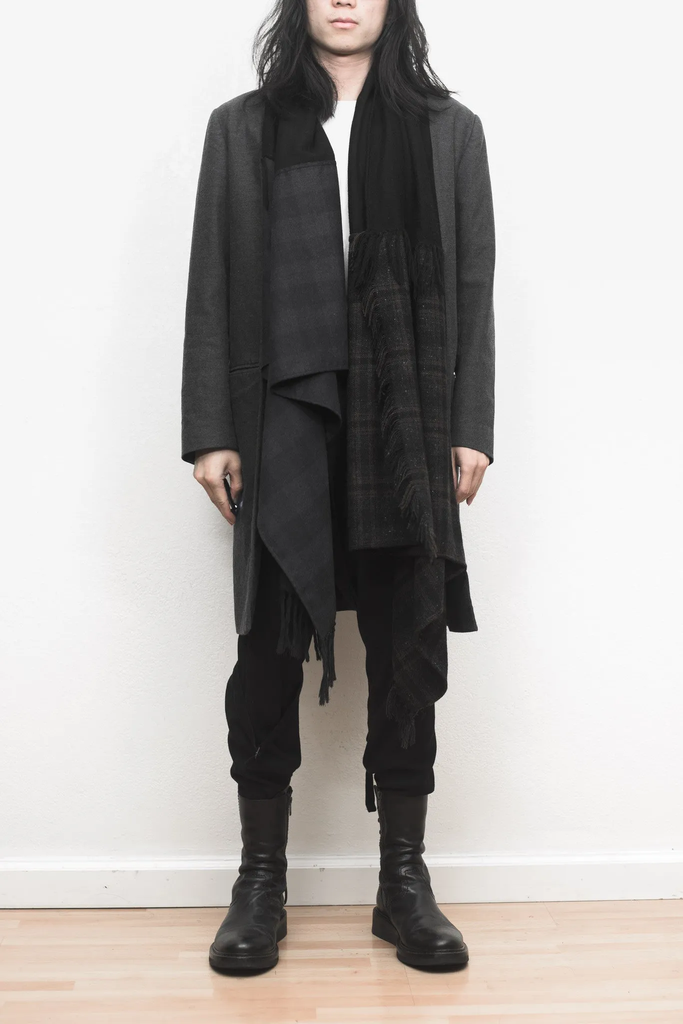 Ffixxed Studios Wool Scarf Coat