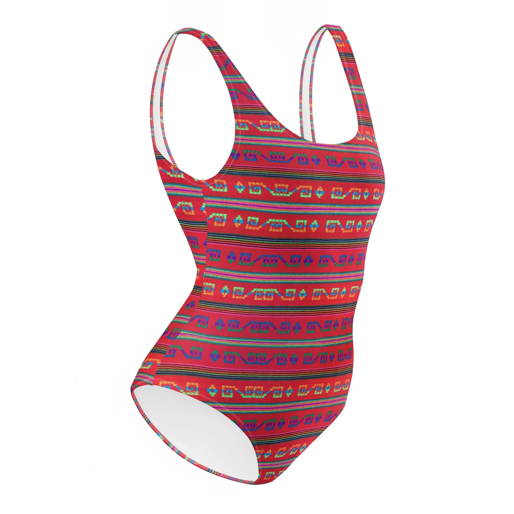 FLORIDA ECO ONE PIECE SWIMSUIT -LA PAZ RED