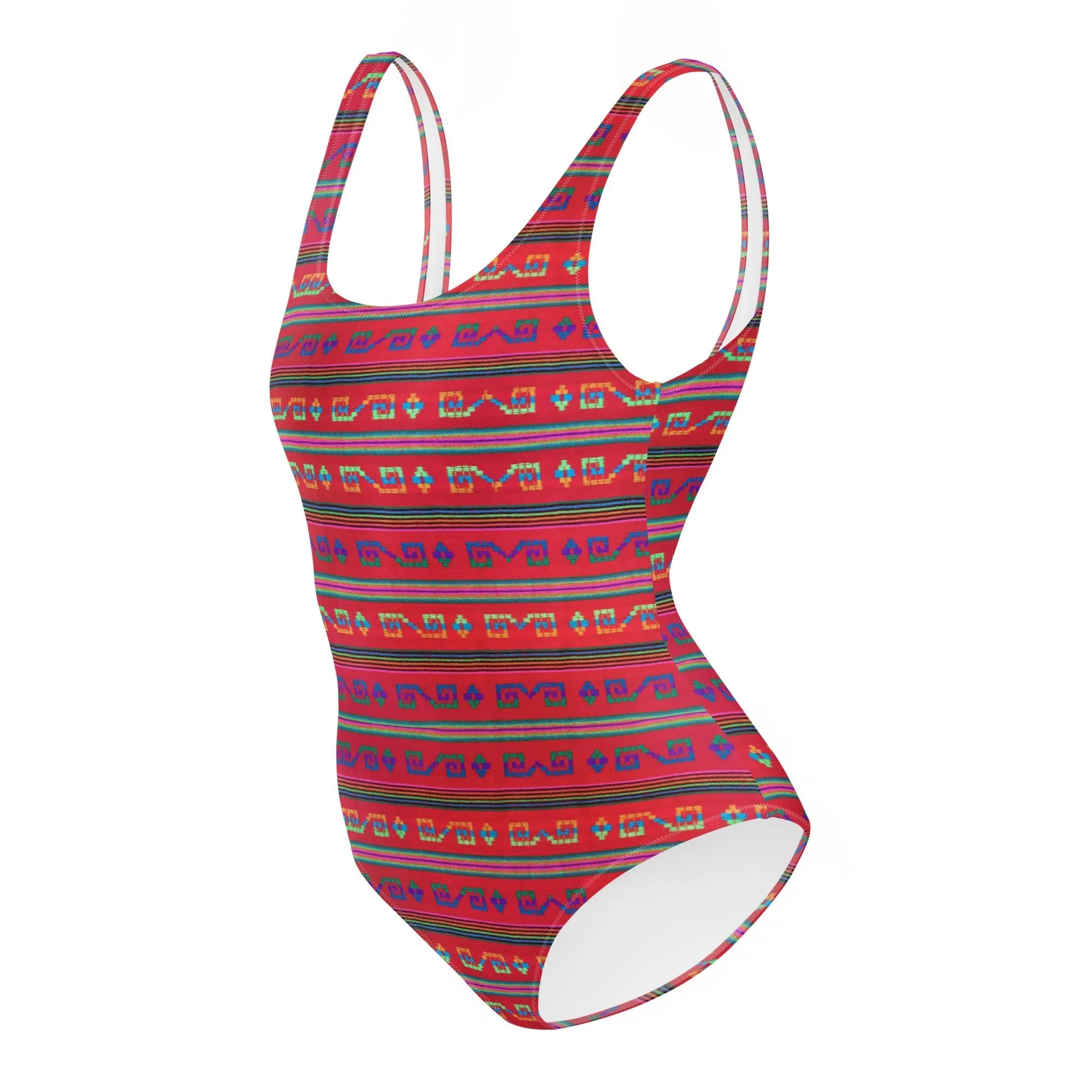 FLORIDA ECO ONE PIECE SWIMSUIT -LA PAZ RED