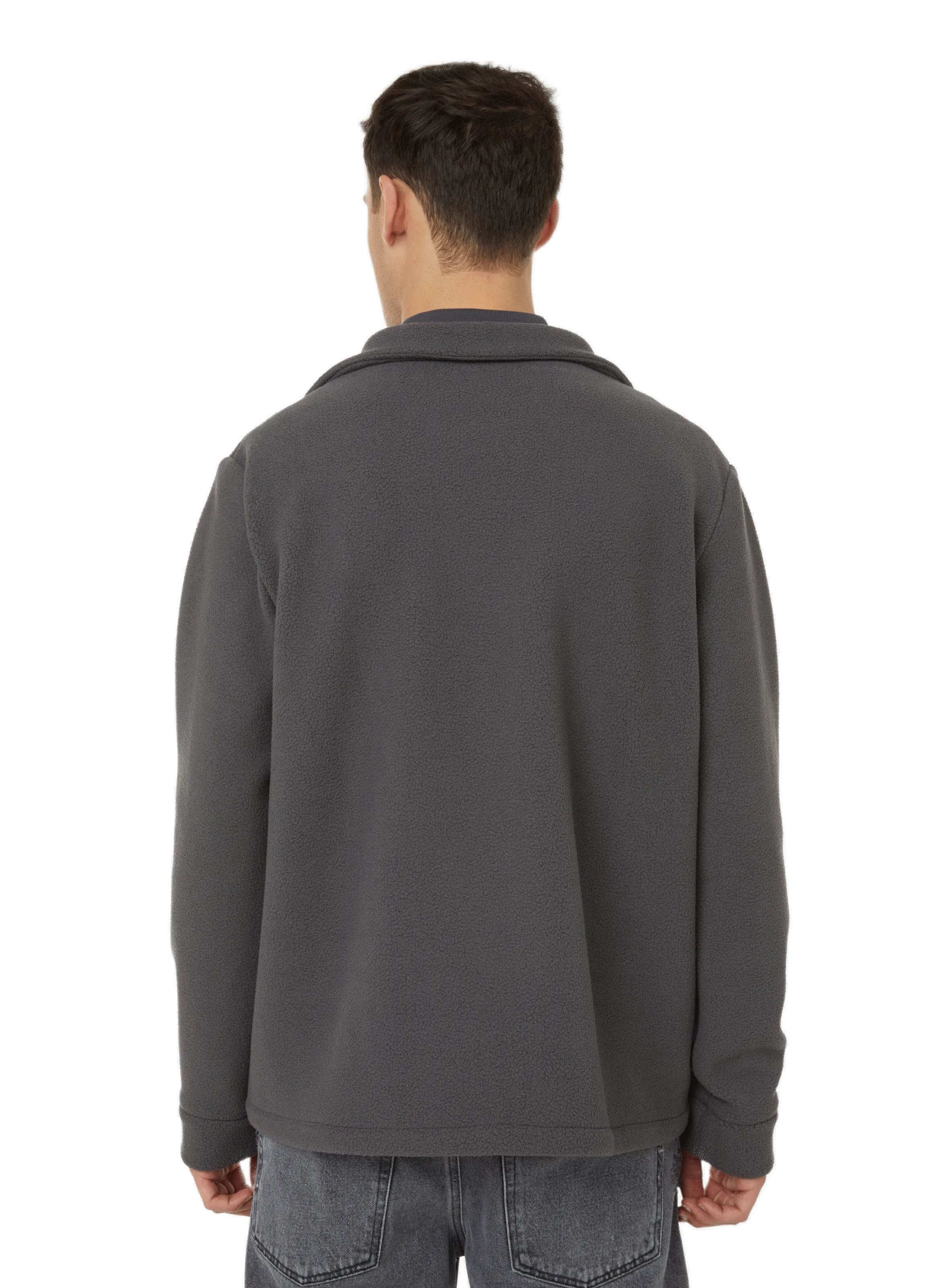 GUNTHER  Canal Street fleece jacket - Grey