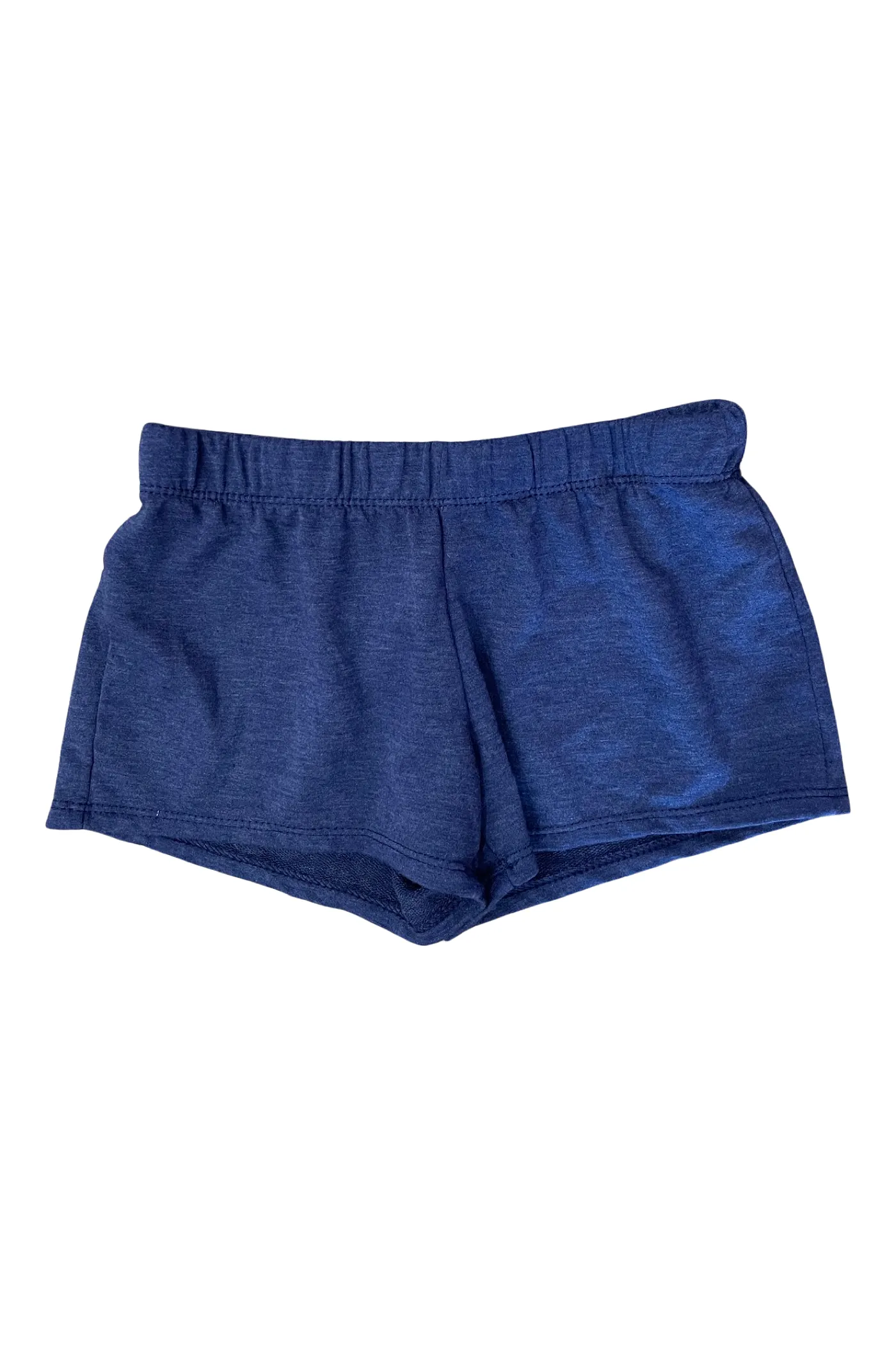 Heather Navy Basic Shorts