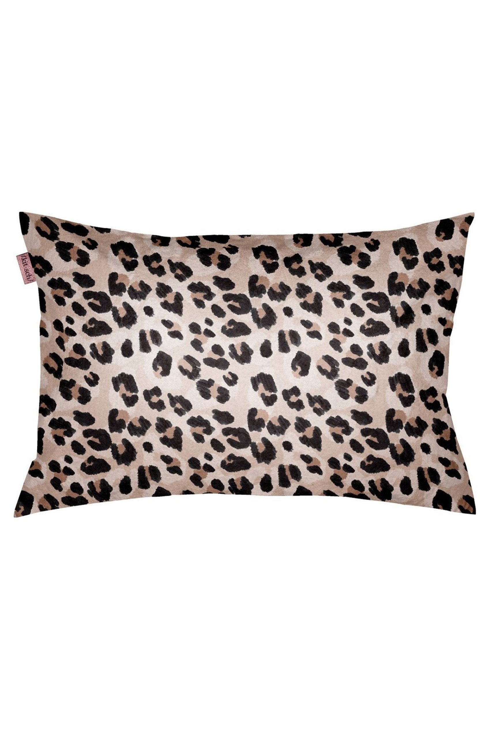 Kitsch Towel Pillow Cover in Leopard