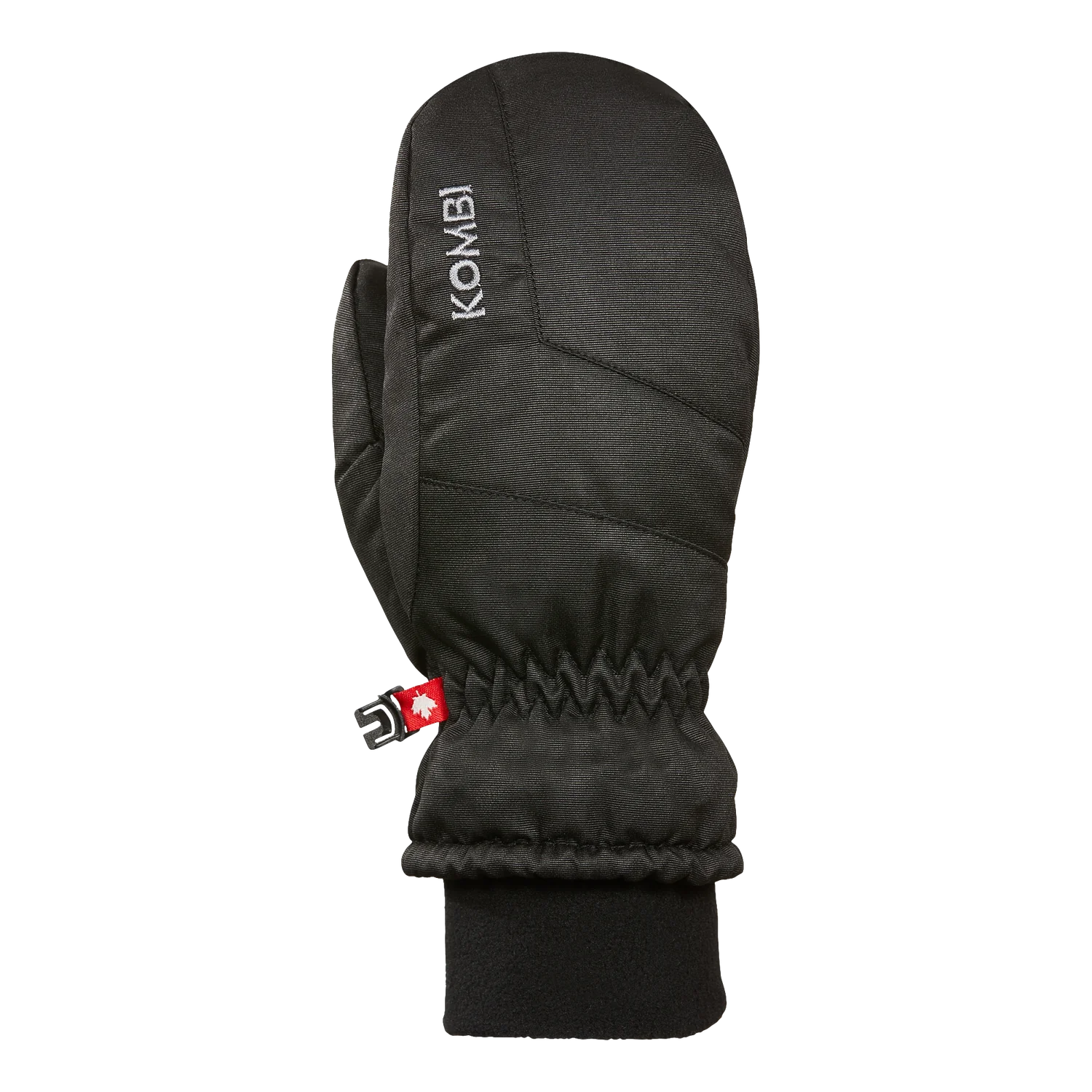 Kombi Black Junior Peak Short Cuff Mittens