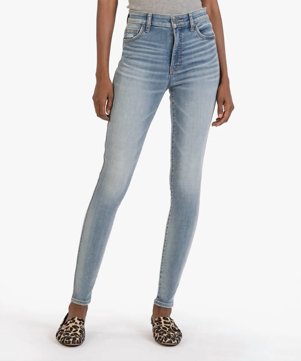 KUT FROM THE KLOTH - Mia High Rise Fab Ab Slim Fit Jean