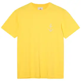 LA PAZ  Dantas Logo T-Shirt Yellow Ecru