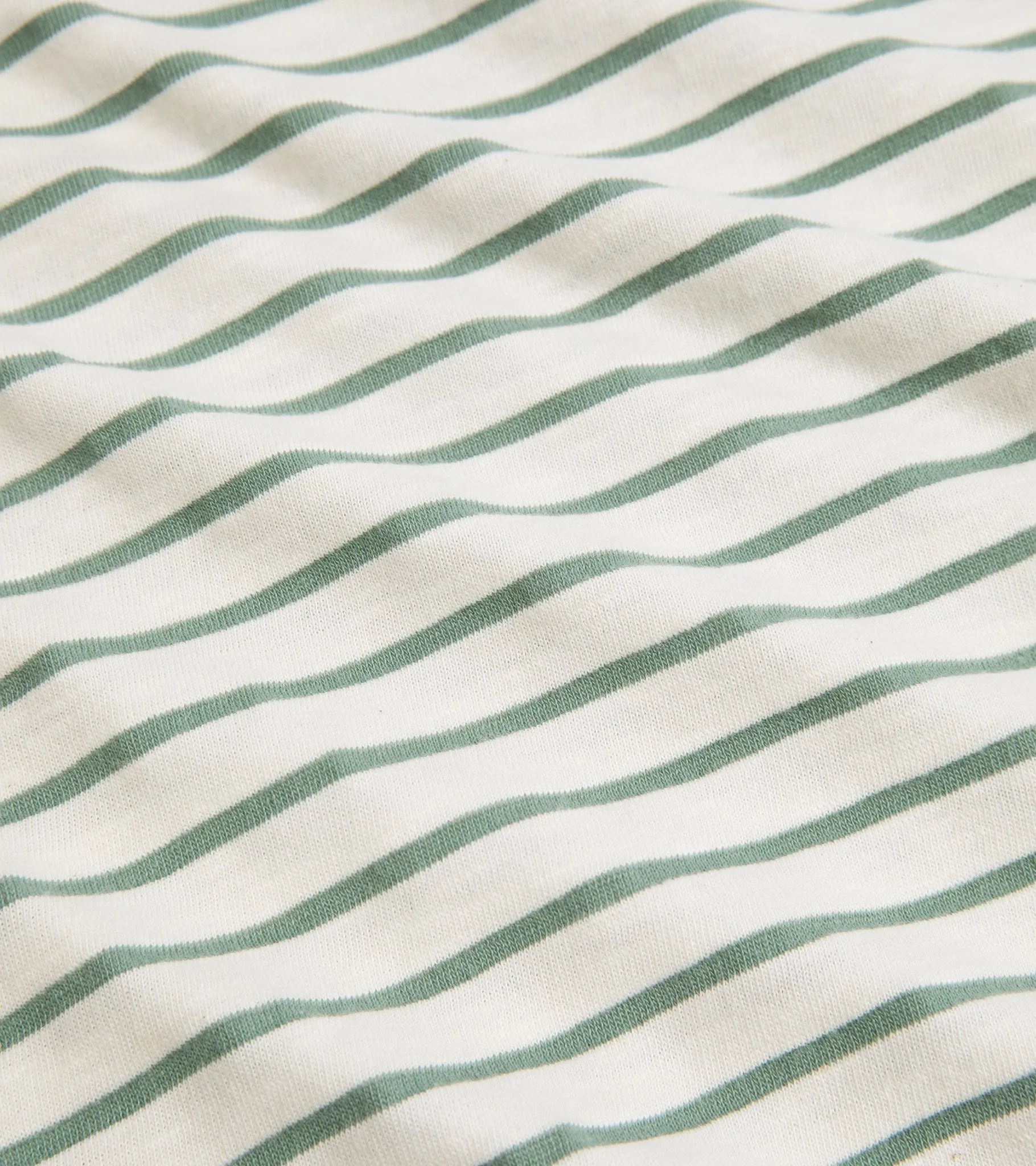 La Paz Guerreiro Cotton Mix Stripe T-Shirt: Green Bay