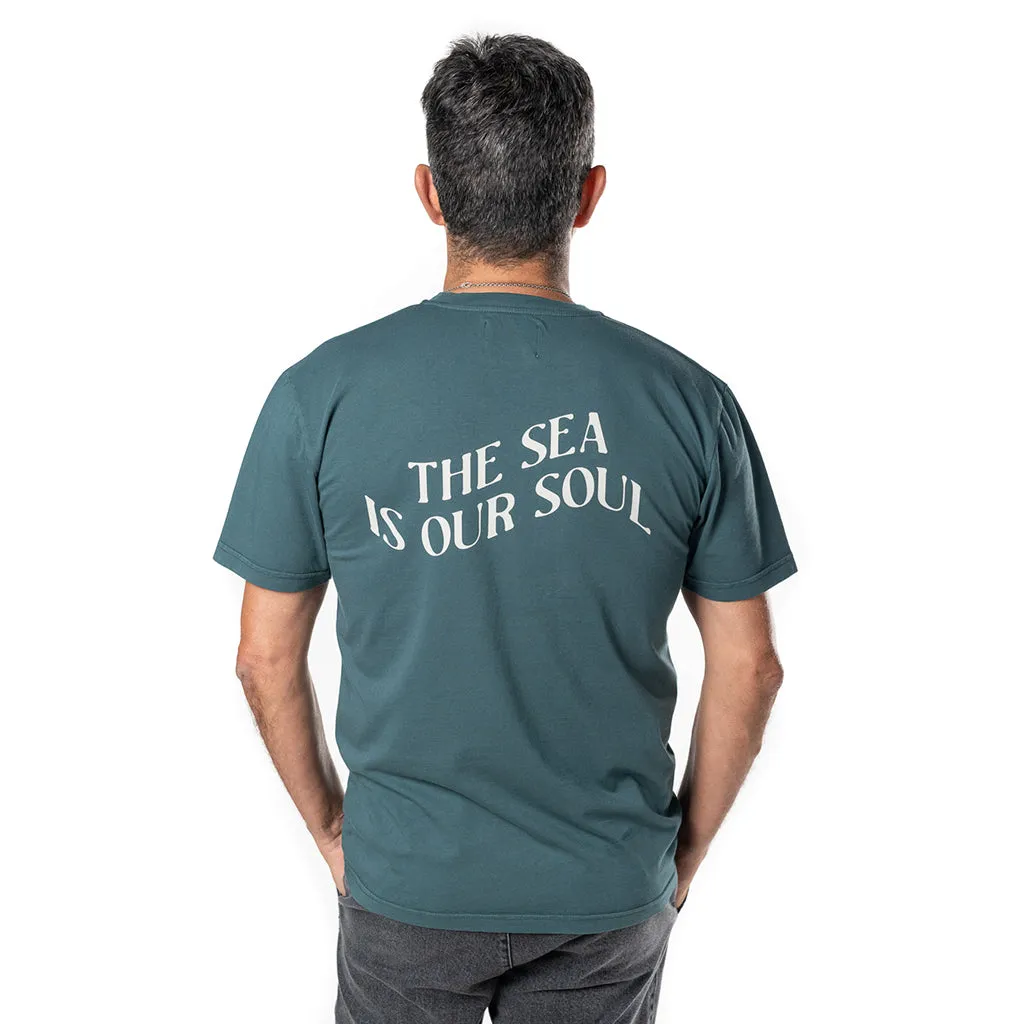 La Paz Man Dantas T-shirt Soul Sea Moss Green