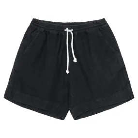 La Paz Man Pestana Shorts Dark Navy Blue Linen