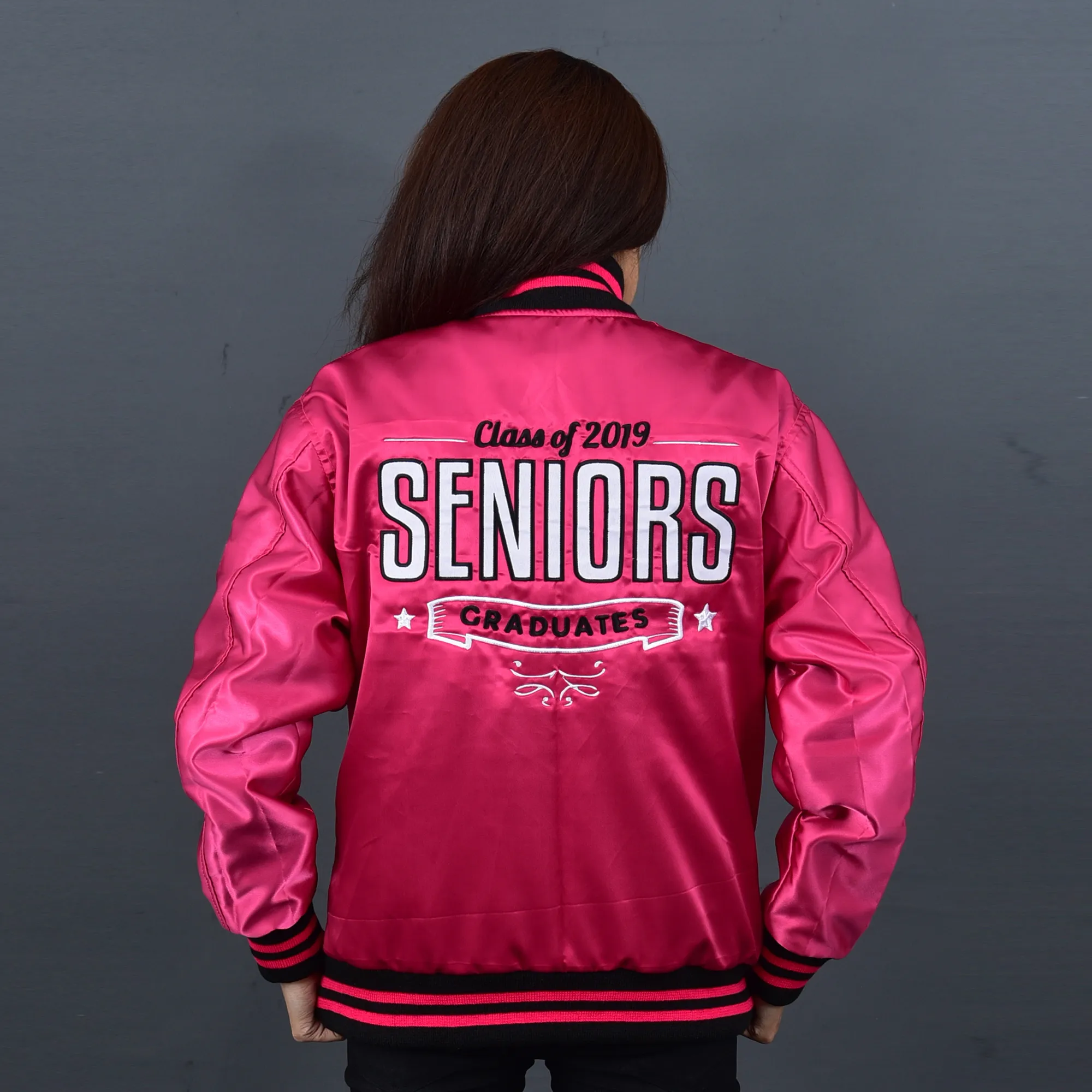 Letterman Jackets Satin - Couro Wears