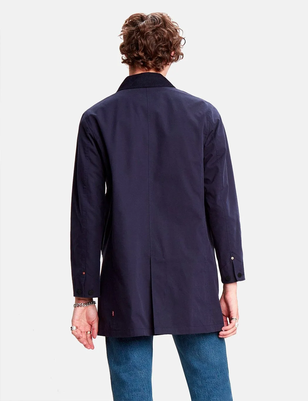 Levis Long Utility Coat - Nightwatch Blue