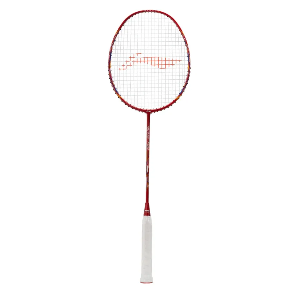 Li-Ning Blaze 100 Strung Badminton Racquet (Red/White/Navy)