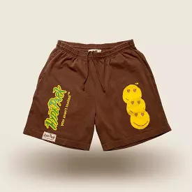 LOTTO TICKET SHORTS BROWN