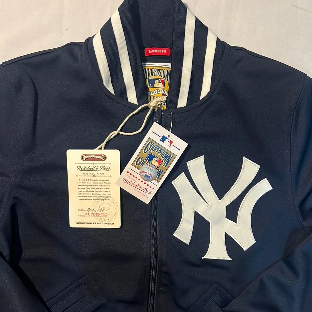 New York Yankees MLB Mitchell & Ness Cooperstown Collection BP Unisex Zip-Up Jacket