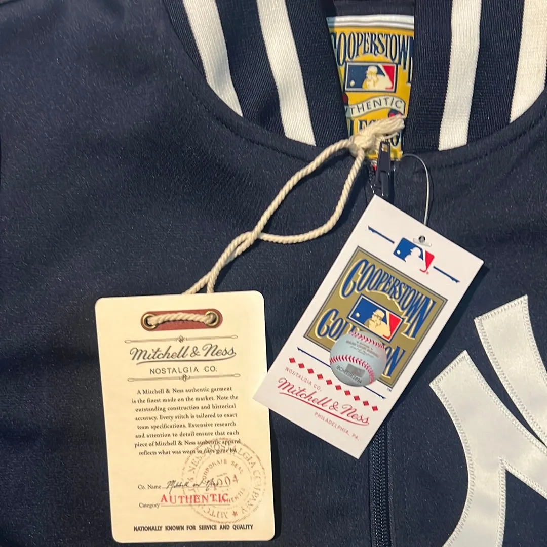 New York Yankees MLB Mitchell & Ness Cooperstown Collection BP Unisex Zip-Up Jacket