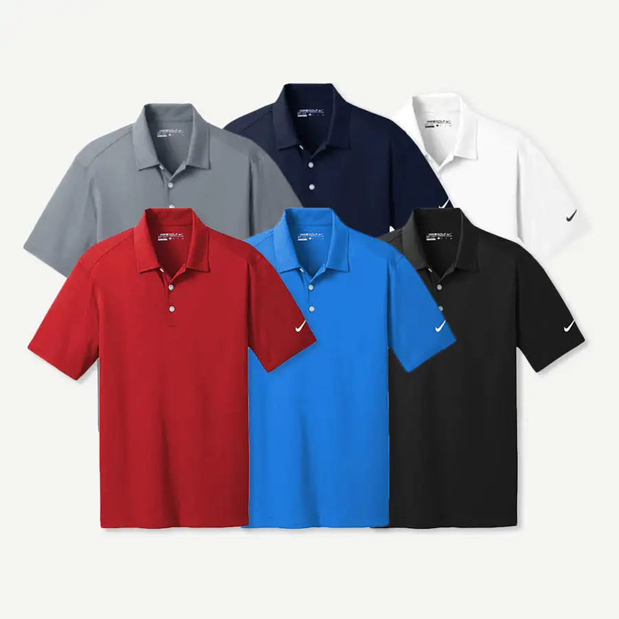 Nike Dri-Fit Vertical Mesh Golf Polo