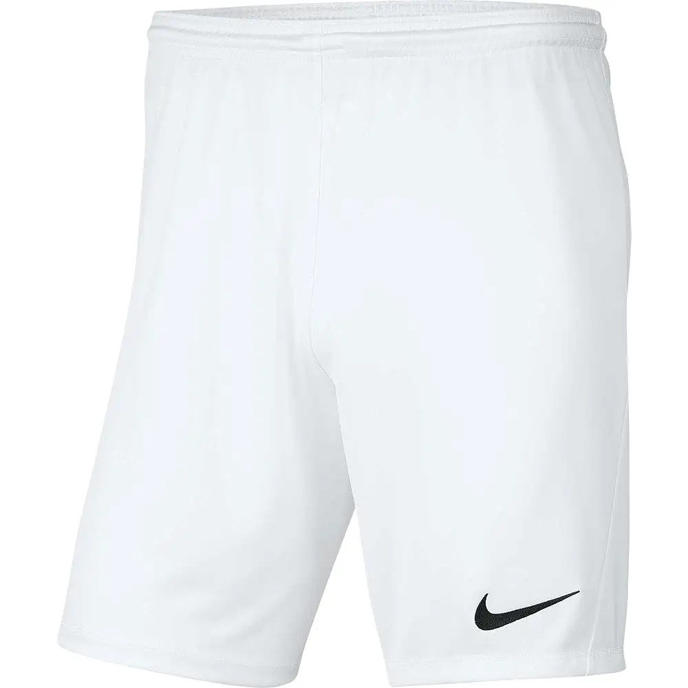 Nike Youth Park III Knit Short (White)