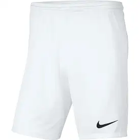 Nike Youth Park III Knit Short (White)