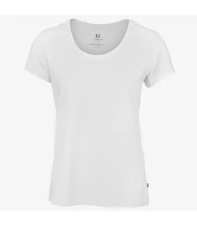 Nimbus Womens/Ladies Montauk Essential Short Sleeve T-Shirt (White) - UTRW5656