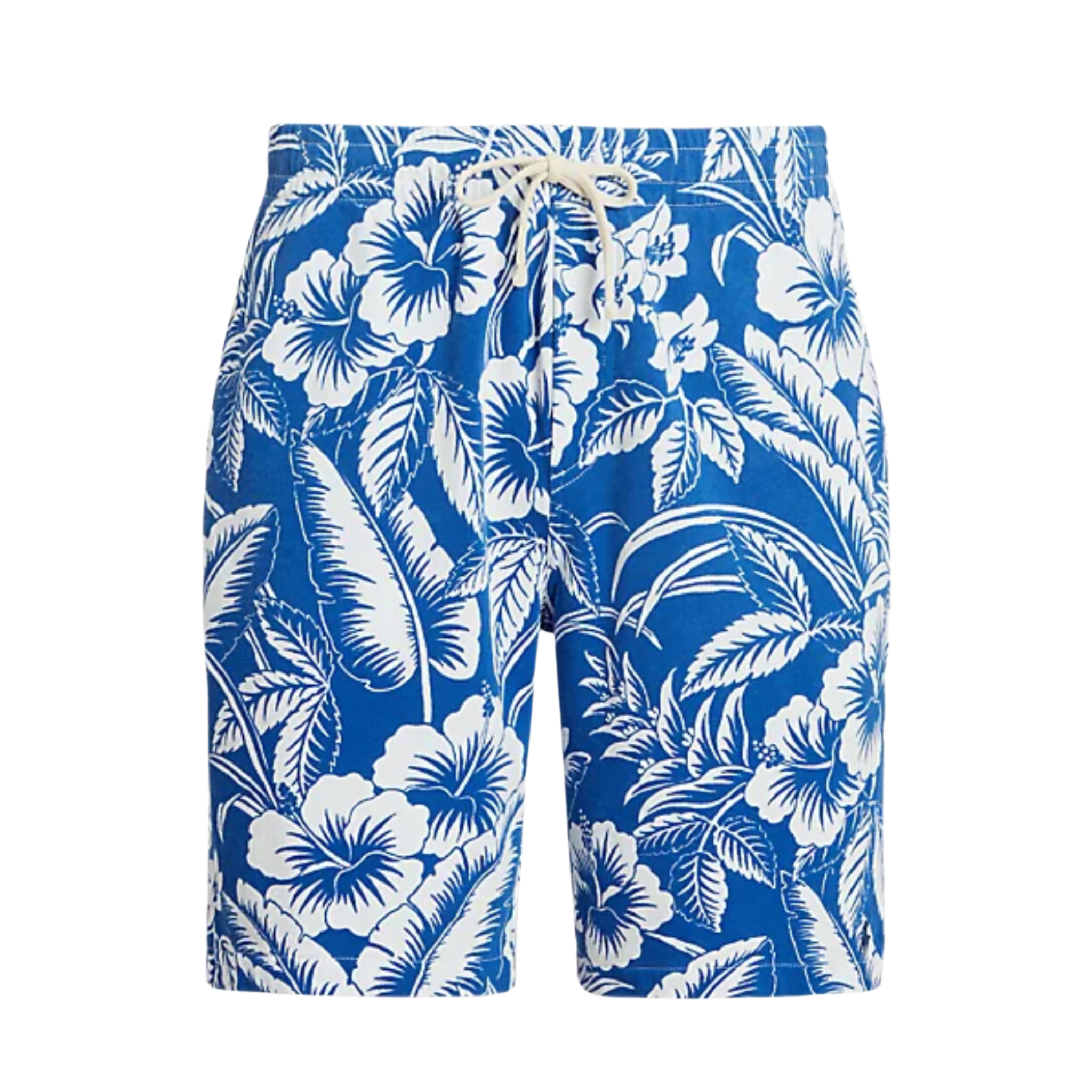 Polo Ralph Lauren 8.5 Inch Tropical Floral Spa Terry Short (Monotone Tropical)