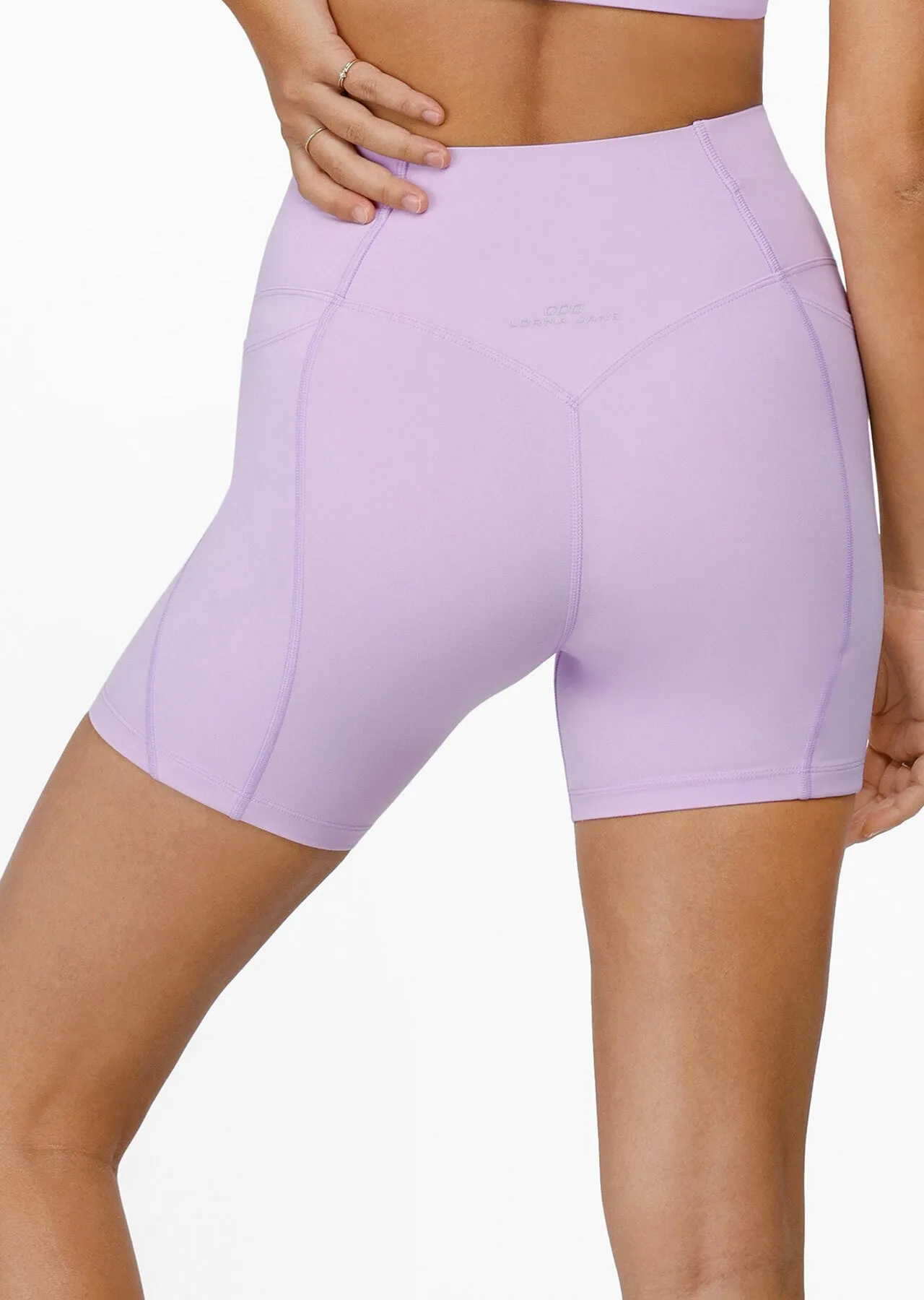 Power Sculpt Recycled Bike Short | Purple | Bike Shorts | Lorna Jane Australia