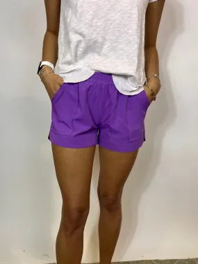 Pull-on Short Purple