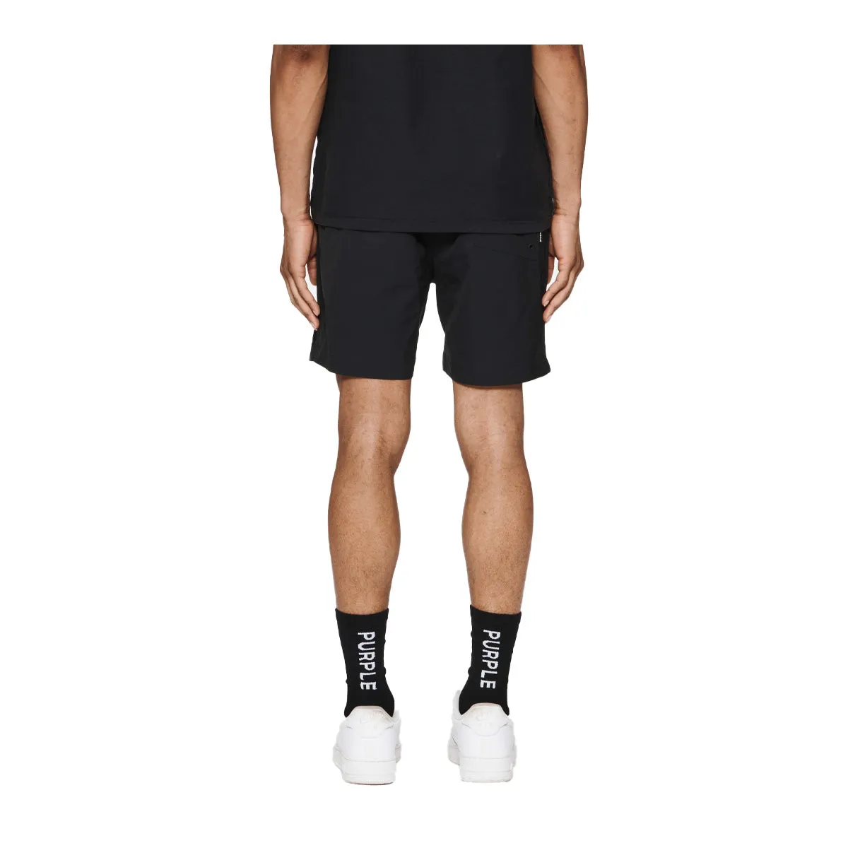 Purple Brand Mens All Round Short P504-PBUC224 Black